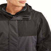Ledeni brijeg Peak muški u sustavu jaknu s uklonjivom jaknom od flisa, do veličine 3xl