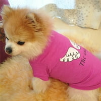 Svečana košulja za pse udobni mekani vrhovi odjeća za male pse odjeća za pse majica za štenad Božić za kućne ljubimce