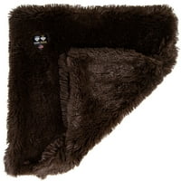 Luksuzna Ultra Plišana deka za kućne ljubimce od krzna FAA s uzorkom medvjeda grizlija Bessie i Barni