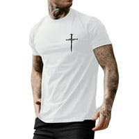 Majica za golf za muškarce, muške košulje, Muška ljetna ležerna majica s printom, bluza, majice s kratkim rukavima,