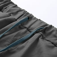 Entyinea muške teretne hlače punog elastičnog struka za struka TARKO GREY XL