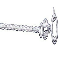 Sterling Silver 18 BO lanac 3D Ogrlica za privjesak za kuću za bebe
