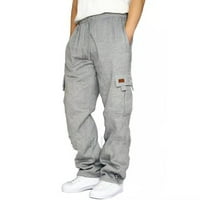 Teretne hlače za muškarce kombinezon multi džepnih hlača planinarskih hlača pamučne hlače chmora
