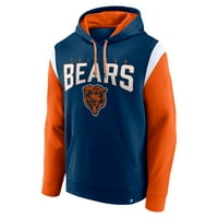 Fanatici zaštitni znak muški tamno Chicago medvjedi rov Bitka pulover hoodie