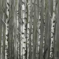 Parvez Taj Twigs and Trunks Forest Slikarski otisak na omotanom platnu