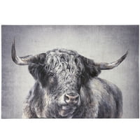 Životinjski portreti - Art Bully Wall - crno -bijela