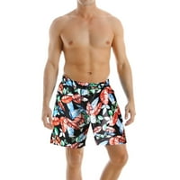 Muške ljetne kupaće gaće, brzosušeće kratke hlače za plivanje s cvjetnim printom, zabavne kratke hlače za plažu