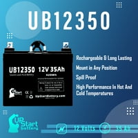 - Kompatibilna Teledyne Big Beam 2SC6G Baterija - Zamjena UB Univerzalna zapečaćena olovna kiselina baterija