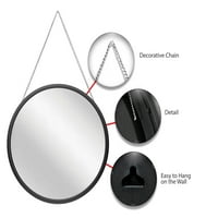 Infinity Instruments Franc Crno crno okrugli prijelazno ogledalo