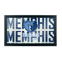 Uokvireno ogledalo s logotipom - Grad Memphis Grizzlies