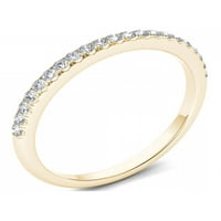 Zaručnički prsten od žutog zlata od 10 karata s dijamantom od 16 karata