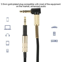 Tebru kabel za slušalice, audio kabel za slušalice, žica za slušalice prikladna za k k k k q bez mikrofona