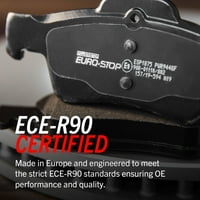 Power Stop prednji i stražnji euro-stop ECE-R certificirani kočni jastučić i rotor komplet ESK4085