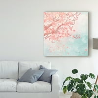 Zaštitni znak likovne umjetnosti 'Slatki cvjetovi trešnje III' platno umjetnost Evelia Designs
