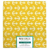 Waverly inspiracije pamučno sidro sunčana boja precut tkanina, komad