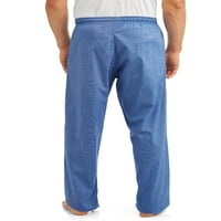 Muške tkane pidžama hlače od rastezljive tkanine