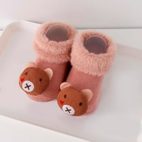 Veličina cipela za djevojčice za mjesece-mjeseci jeseni i zime Udobna slatka crtana sova u obliku medvjeda dječje