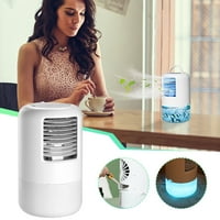 JSAierl Home Desktop klima uređaj ventilator šarene atmosfere lampica sprej za hladnjak zraka Mali zračni hladnjak