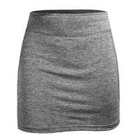 Suknje za žene teniske suknje s unutarnjim kratkim hlačama s rastezljivim sportskim džepovima za golf s donje