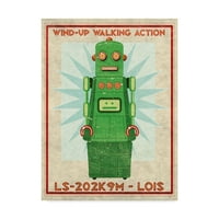 Zaštitni znak likovna umjetnost 'Lois bo robot' platno umjetnost John W. Golden