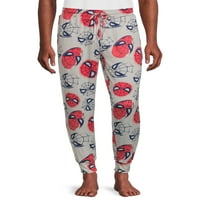 Pidžama hlače za odrasle s uzorkom Spider-Man-a za odrasle, veličina od 2 inča