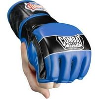 Sportske borilačke vještine tradicionalne rukavice velike veličine Crna plava