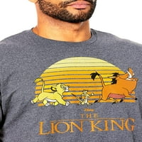 Muška majica kratkih rukava s uzorkom Kralja lavova