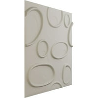 Ekena Millwork 5 8 W 5 8 h Feli Endurawall Dekorativna 3D zidna ploča, Ultracover saten cvjetanje bijelo