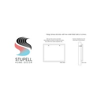 Stupell IndustriesChanging Won Paper 'Crno platno kupaonice zidna umjetnost Stephanie Workman Marrott