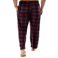 George muški i veliki muški svilenkasti ruski za spavanje pidžama pant, veličine s-5xl