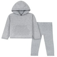 Moderni trenuci Gerber® Baby & Toddler Boys ili Girls Unise džemper pleteni hoodie i hlače, odjeća