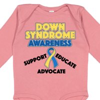 Inktastic Downov sindrom Podrška za svjesnost sindroma, educirajte, zagovarajte poklon dječaka ili djevojčicu