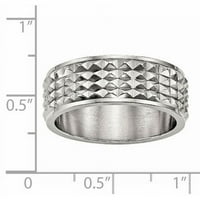 Polirani prsten od nehrđajućeg čelika