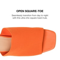 Kolekcija Journee Womens Lorenna Open Square Block Block Sandals Sandals
