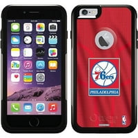 Philadelphia 76ers Jersey Design na kućištu serije Otterbo Commuter za Apple iPhone Plus Plus