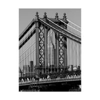 Zaštitni znak likovne umjetnosti 'Mostovi NYC I' Canvas Art by Jeff Pica