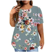 Ženske majice i bluze u donjem rublju, Ljetna rasprodaja, Gornji dijelovi Plus veličine za žene, Seksi bluza s