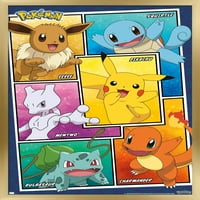 Zidni poster s kolažom grupe Pokemon, 22.375 34