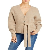3. Rebrasti Ženski džemper od vunene mješavine od pola vune