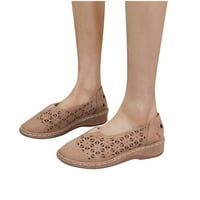 Ženske sandale od sandala, ženske Vintage šuplje klinaste cipele, ženske Ležerne rimske sandale