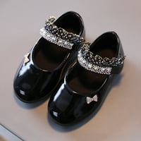 Dječje cipele u boji, jednobojne cipele s kristalnim ukrasom, Casual cipele za djevojčice princeze, dječje cipele