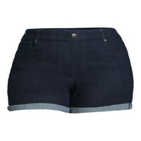 Ženske traper kratke hlače od 5 inča, inch-inch veličine
