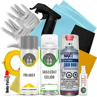 Za Ford Exact Match Aerosol Spray Touch Up Paint Sprayma 2K ClearCoat Primer i Pro Prep komplet - Odaberite svoju