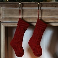 personalizirane božićne čarape pletenje čarapa torba poklon punjenje ukras čarapa čarape bez prikazivanja Muške
