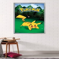 Zidni poster uhvati Pokemona-Pikachu, 22.375 34